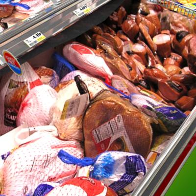 3D Model of Grocery Store Freezers - Open Top - 3D Render 4